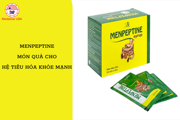 menpeptine, menpeptine syrup, men tiêu hóa